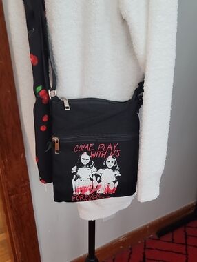 The Shining Twins Black Crossbody Bag